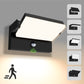 LED Wall Light Rotatable Head 22W/40W/55W PIR Outdoor Lamp 3CCT Outside Sconce