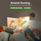 Pack of 2 LED Wall Light RGBCW Dimmable Modern Bedside Lighting Black Fixture Lamp USB