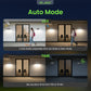 LED Wall Light Rotatable Head 22W/40W/55W PIR Outdoor Lamp 3CCT Outside Sconce