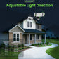 6000LM LED Security Wall Lamp 3CCT Aluminum Light Sensor Outdoor IP65 Waterproof