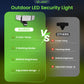 6000LM LED Security Wall Lamp 3CCT Aluminum Light Sensor Outdoor IP65 Waterproof